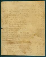 Account Statement detailing study abroad expenses for John Turnbull, Jr., 1800-1803