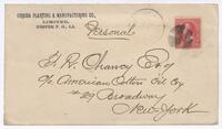 Letter to Tom Chaney from Ben H. Pring, 1895 April 14