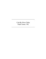 Colville River Delta field notes 1'82
