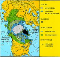 Sea ice/Glaciers/Permafrost/Snow cover