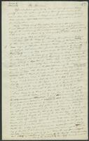 John James Audubon manuscript of The hurricane, before 1831