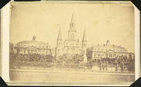 021 - The Presbytere, St Louis Cathedral, and the Cabildo on Jackson Square