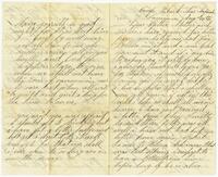 Letter from John Merritt to Thomas Merritt and Family, 1863 August 11