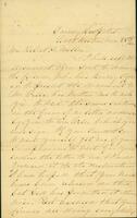 Letter from Sister Ann Aloysius to Robert A. Mullen, 1864 November 28