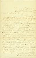 Letter from Sister Ann Aloysius to Robert A. Mullen, 1864 November 17
