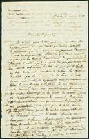 Eugène Dumez letter, 1863 January 6