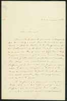 Eugène Dumez letter, 1864 March 2