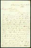 Haller Nutt letter, 1860 December 16