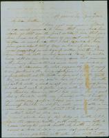 William Webb Wilkins letter, 1852 Apr. 9