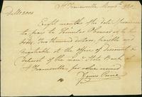 James Pirrie letter, 1820 May 6