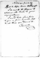 James Speed letter, 1803 June 18
