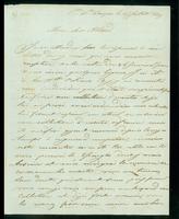 Armand Duplantier, Jr., to Antoine Frédérique Allard Duplantier, 1839 July 15