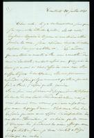Amélie Duplantier to Antoine Allard Duplantier, 1840 July 30