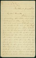 Letter from Amelia Faulkner to Henrietta Lauzin, 1864 Jun. 26