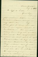 Letter from W.G. Raoul to his brothers, 1863 February 4