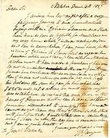 1827-12-16, Samuel P. Garrigues to Joseph Watson