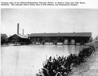 Pumping plant of the Jefferson-Plaquemines Drainage District