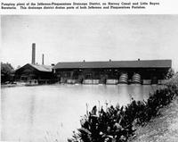 Pumping plant, Jefferson-Plaquemines draining district, LA