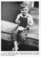Boy with crab