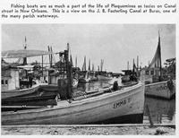 Fishing boats in Plaquemines, LA