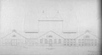 Cattle Barn architectural drawing, sheet 2