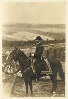 William T. Sherman on horseback