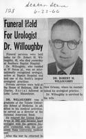Funeral held for urologist Dr. Willoughby
