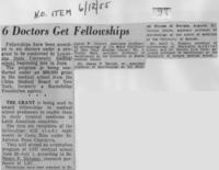 6 doctors get fellowships