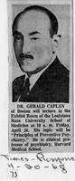 Dr. Gerald Caplan