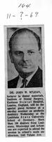 Dr. John W. M'Lean