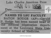 Named to LSU faculty