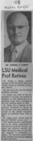 LSU Medical prof retires