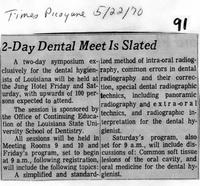 2-Day dental meet is slated
