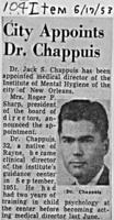 City appoints Dr. Chappuis