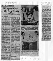 Area in 'stone belt'; LSU specializes in urology study