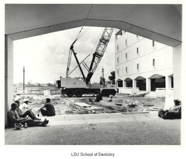 The Construction of The LSU School of Dentistry Building