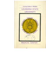1982-1983 LSU Medical Center Catalog/Bulletin