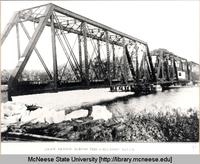 Draw Bridge across the Calcasieu River