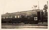 Army railroad car