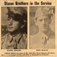 Diacos Brothers in the Service