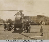 Helicopters on campus