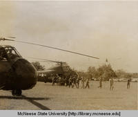 Army helicopters