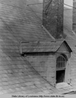 Detail of the Archbishopric in New Orleans Louisiana in 1934
