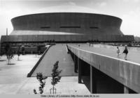 Louisiana Superdome in New Orleans Louisiana in the 1970s