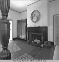 Interior view of Shadows on the Teche plantation home in New Iberia Louisiana in 1961