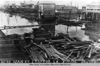 Flooding in Lenzburg Louisiana in 1916