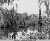 Fishing at Cow Pen Bayou Louisiana in the 1970s