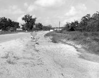 Highway 82 near Esther after Hurricane Audrey