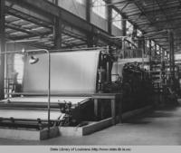 Interior view of paper mill at Springhill Louisiana