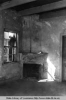 Fireplace at the Lemee House in Natchitoches Louisiana in 1940